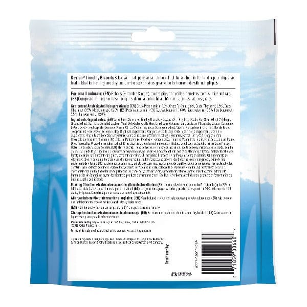 Kaytee Timothy Biscuits Baked Apple Treat for Rabbits & Small Pets - Healthy Natural Snack for Guinea Pigs, Chinchillas & Hamsters - Perfect for Training Rewards & Bonding Time
