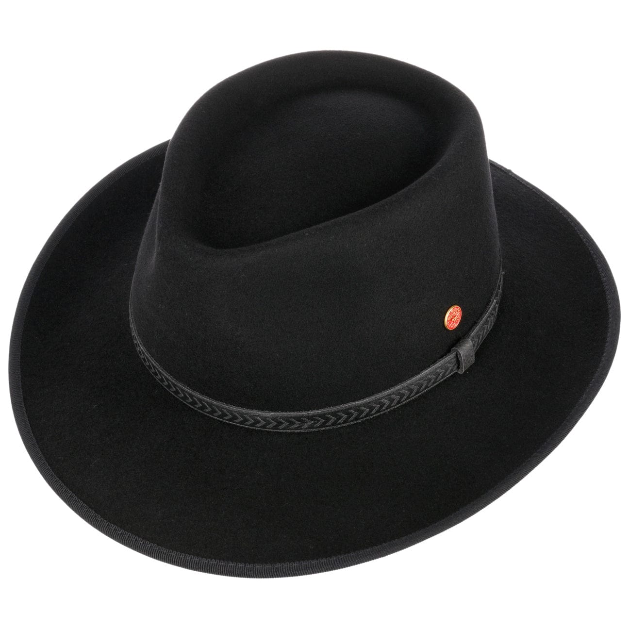 Authentic Lubbock Cowboy Hat by Mayser - Western Style Felt Hat for Men & Women - Perfect for Rodeo, Country Music Festivals & Outdoor Adventures