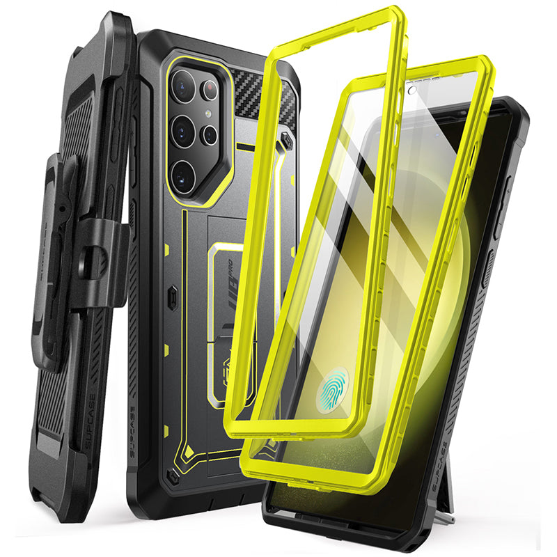 Samsung Galaxy S24 Ultra Unicorn Beetle PRO Case - Heavy Duty Rugged Protective Cover with Bumble Bee Design | Shockproof & Drop Protection for Outdoor, Work & Adventure Use