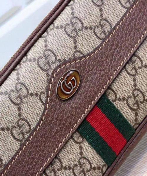 Gucci Ophidia GG Supreme Belted iPhone Case in Beige & Ebony - Luxury Designer Phone Cover for iPhone 13/14/15 Pro Max - Perfect for Everyday Use & Fashion Accessories