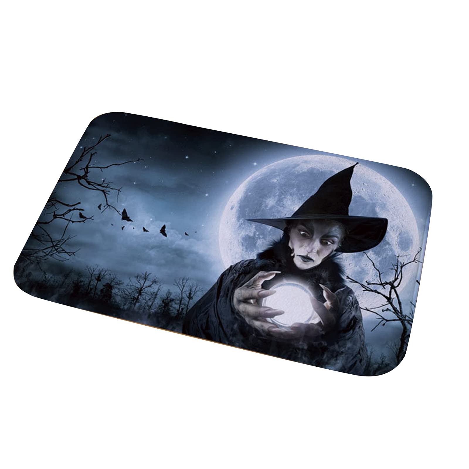 Halloween Doormat - Non-Slip Indoor/Outdoor Welcome Mat for Front Door Decor - Perfect for Halloween Home Decor, Porch & Entryway Decorations