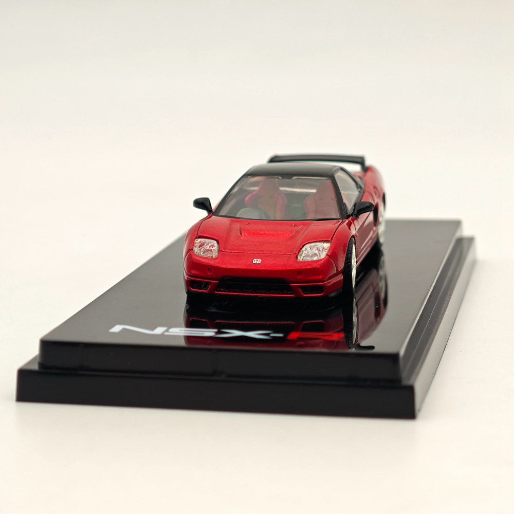 1/64 Scale Hobby Japan Honda NSX R (NA2) Diecast Model Car with Genuine Seats - Pearl Red Limited Edition Collectible for Display & Racing Enthusiasts - Perfect for Showcase, Gift, and Car Collection