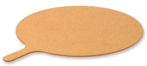 LloydPans 18 Inch Round Pizza Cutting Board - Premium Wooden Pizza Serving Tray for Home Kitchen, Restaurants & Parties - Perfect for Slicing, Serving & Displaying Freshly Baked Pizzas