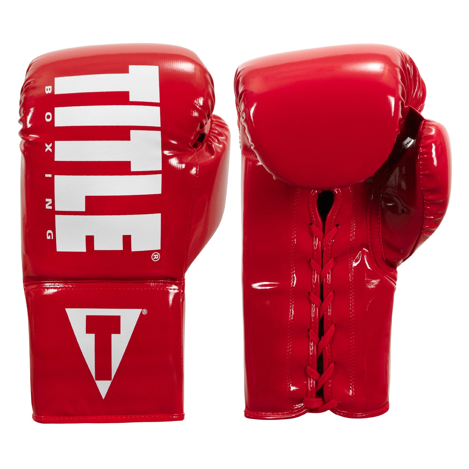 TITLE Boxing Inferno Intensity Lace Training Boxing Gloves - Premium MMA & Kickboxing Gloves for Men & Women - Perfect for Gym, Fitness Training & Combat Sports