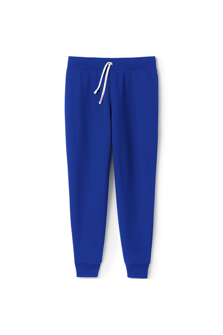 Lands' End Adult Jogger Sweatpants for School Uniforms - Comfortable & Durable Cotton Pants for Teachers & Staff - Perfect for School Days, Work & Casual Wear