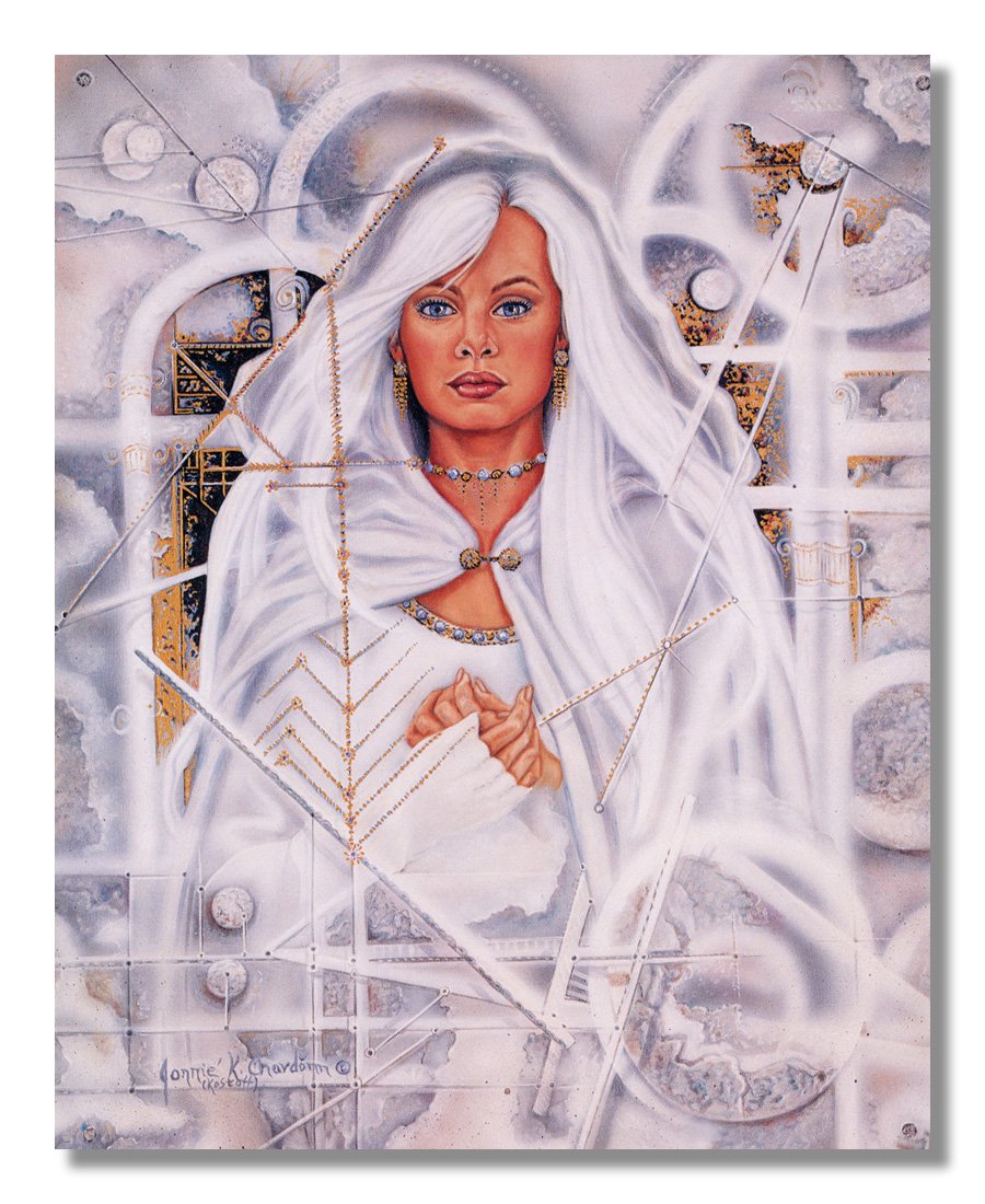 Elegant White Satin Lady Contemporary Framed Wall Art Print - Perfect for Living Room, Bedroom & Office Decor
