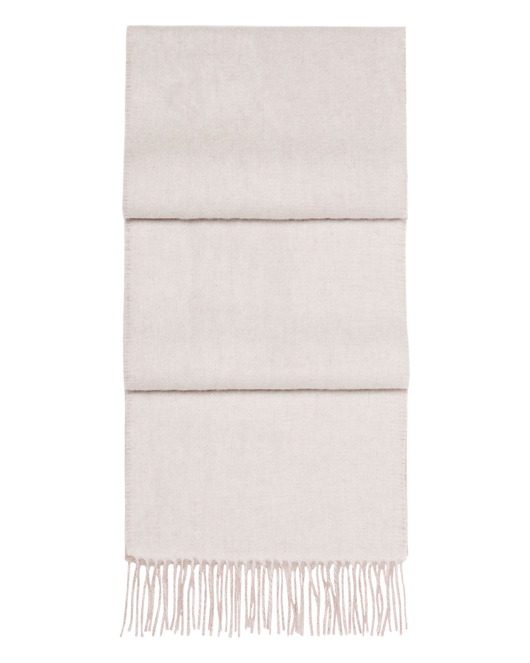 Premium Unisex Double-Faced Woven Cashmere Scarf - Frost White | Winter Warmth & Luxury Fashion Accessory for Men & Women | Perfect for Cold Weather, Office & Holiday Gifting