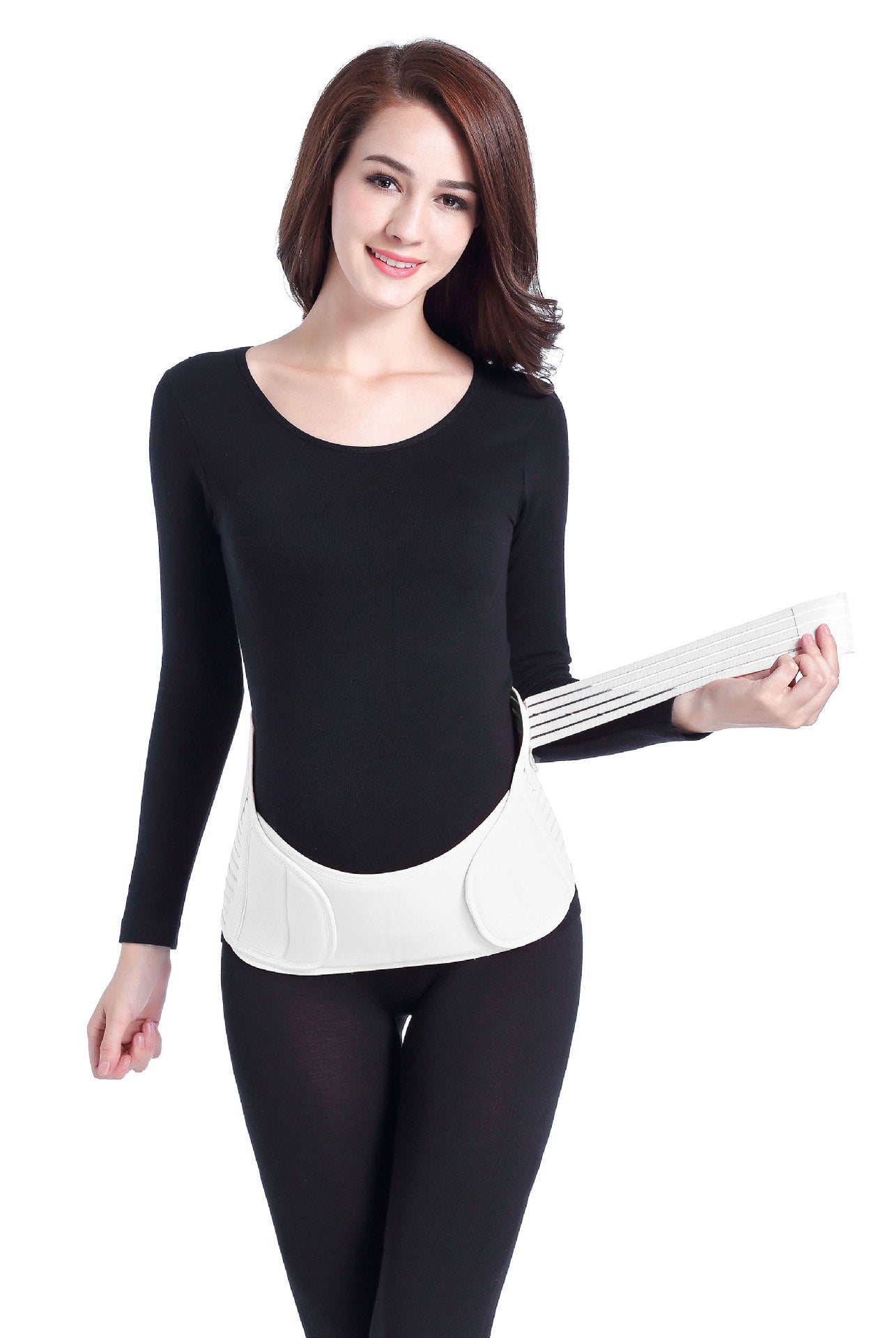 Maternity Adjustable Belly Support Belt for Pregnant Women - Comfortable Pregnancy Waistband for Back Pain Relief, Postpartum Recovery & Daily Wear