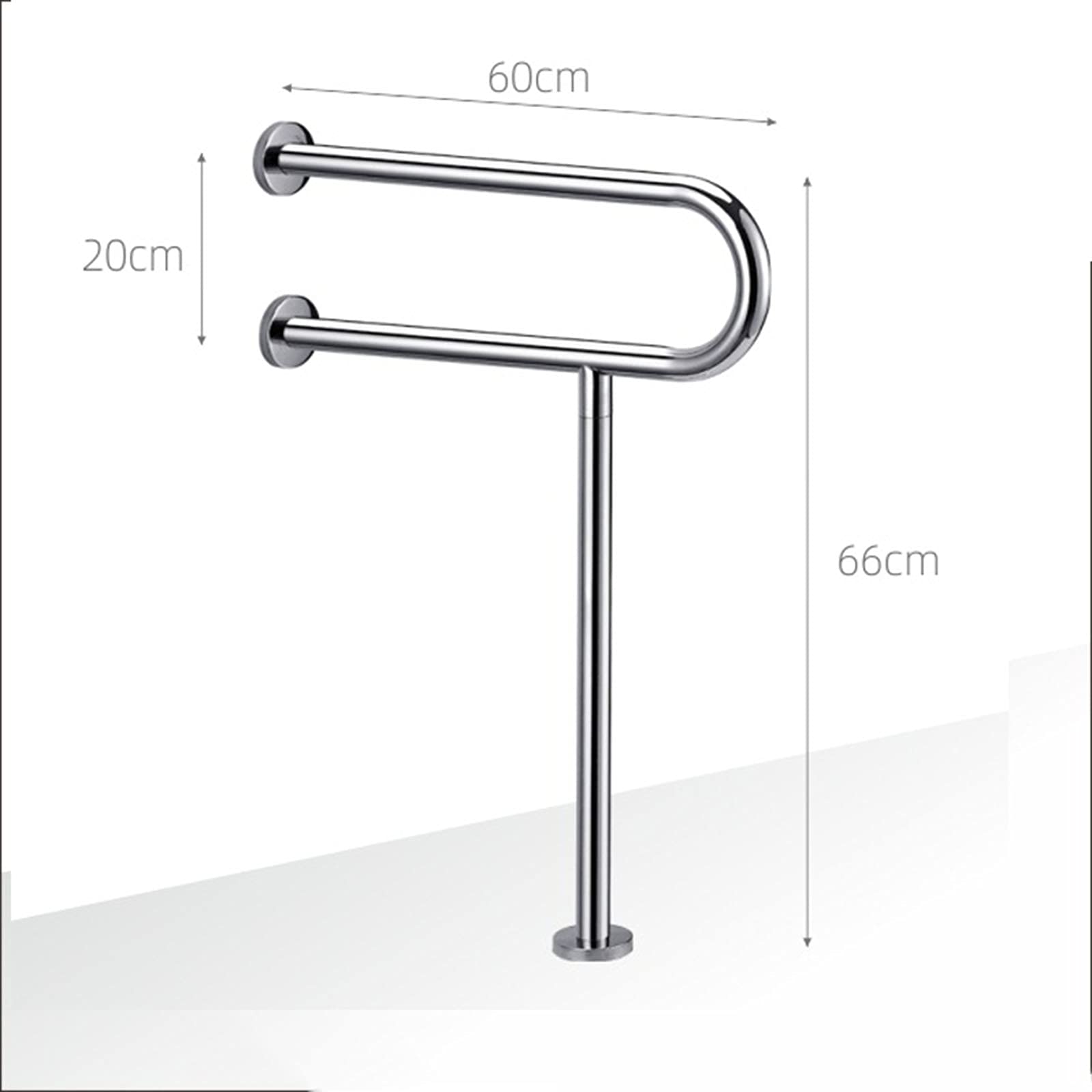 Stainless Steel Bathroom Grab Bars for Disabled - Shower & Toilet Safety Rails