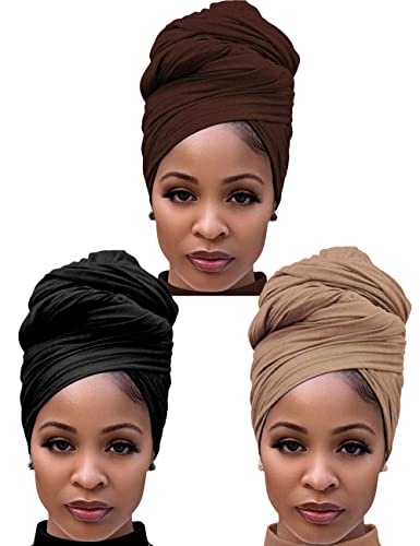 3pcs-black & Brown & Camel