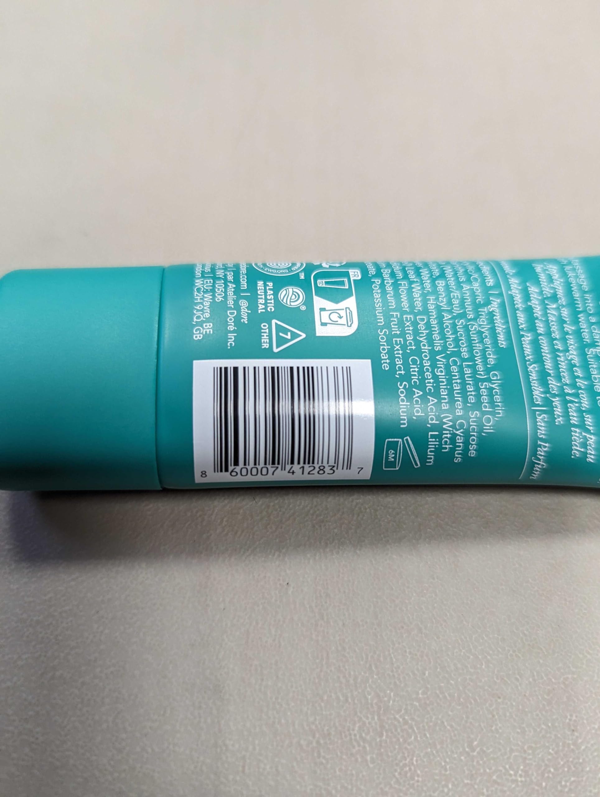 **Doré Le Cleanser Gel To Milk Daily Face Cleanser – Fragrance-Free, Gentle for Sensitive Skin (Mini, 1 fl oz / 30 ml) – Perfect for Travel & On-the-Go Skincare**