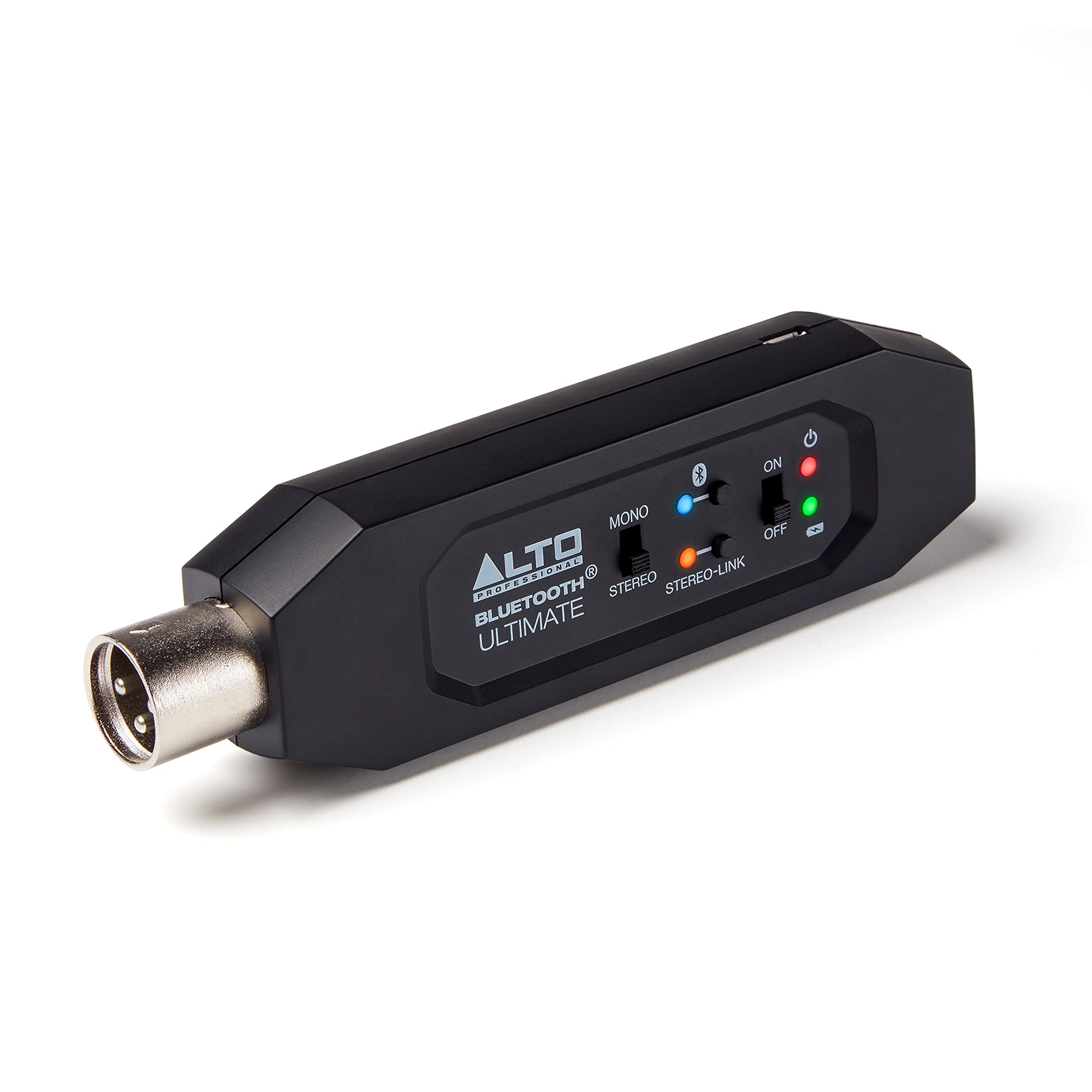 Alto Professional Bluetooth Ultimate XLR Rechargeable Stereo Bluetooth Receiver - Wireless Audio Adapter for Mixing Desks, PA Systems & Studio Equipment | Perfect for Live Performances, DJ Setups & Professional Audio Streaming