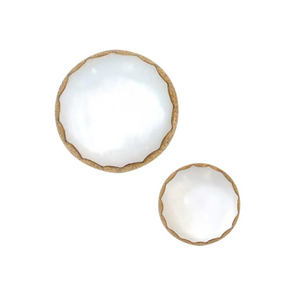 Handcrafted Japanese Maki-e Urushi Lacquer Pendant Necklace with White South Sea Pearl - Traditional Shell Frame Design Jewelry for Women - Perfect for Weddings, Parties & Special Occasions