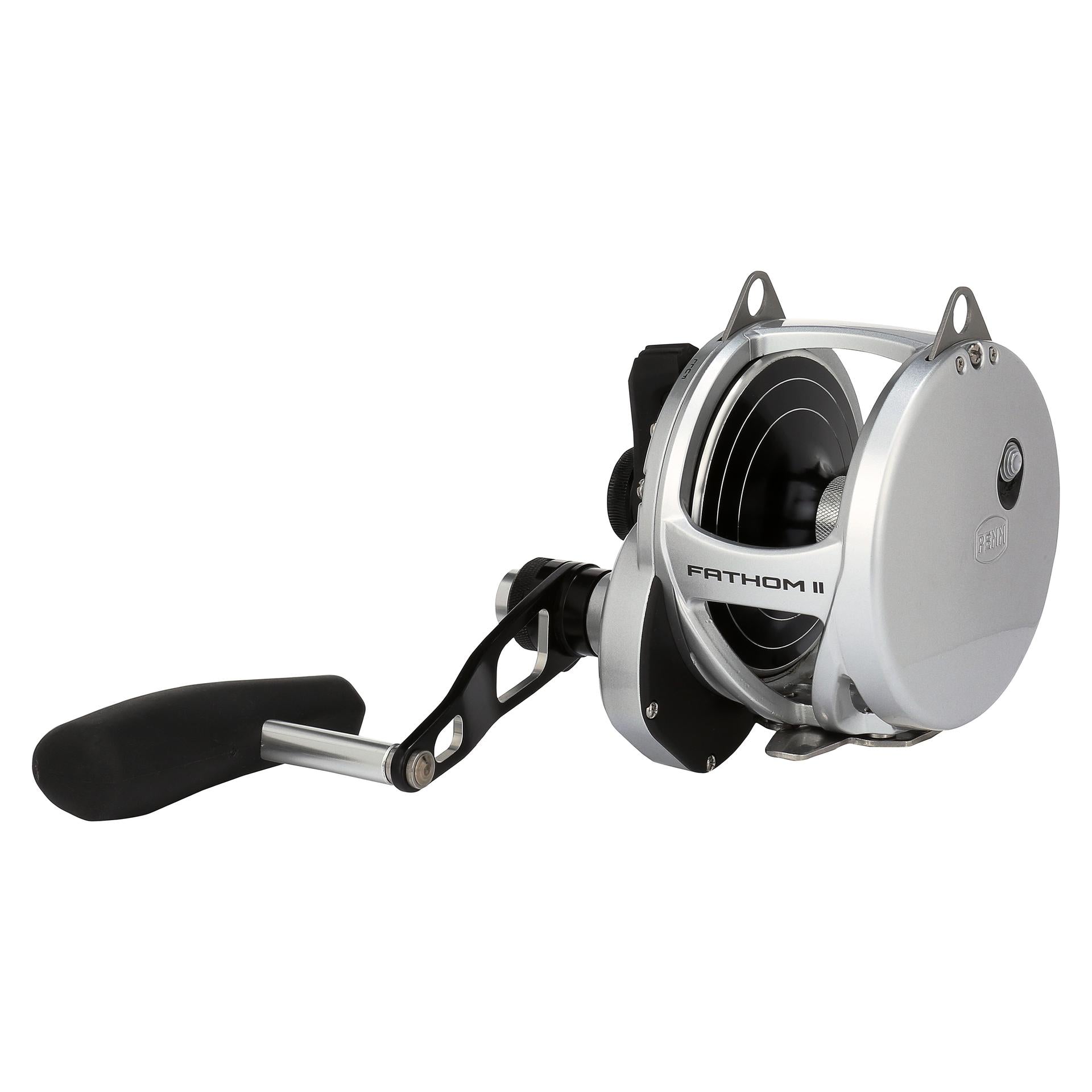 PENN Fathom™ II Lever Drag 2-Speed Conventional Fishing Reel - Saltwater & Deep Sea Fishing Gear for Big Game Anglers