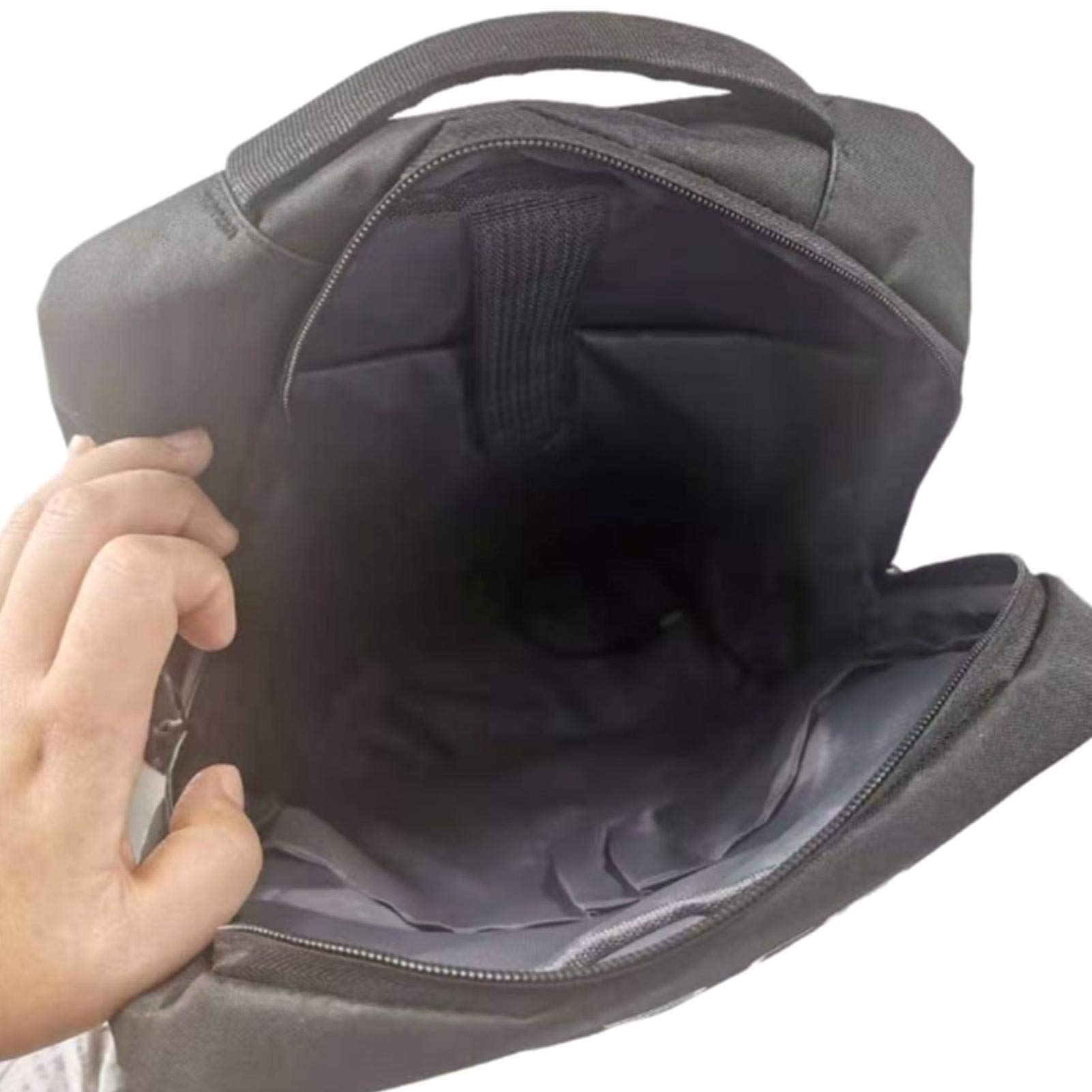 LIMENTAR PS5 Travel Backpack - Waterproof Nylon Gaming Case with USB Charging Port for Playstation 5/PS5 Slim/PS4 Pro - Protective Storage for Console, Controllers & Accessories (Black) - Perfect for Travel, Commuting & Gaming Events