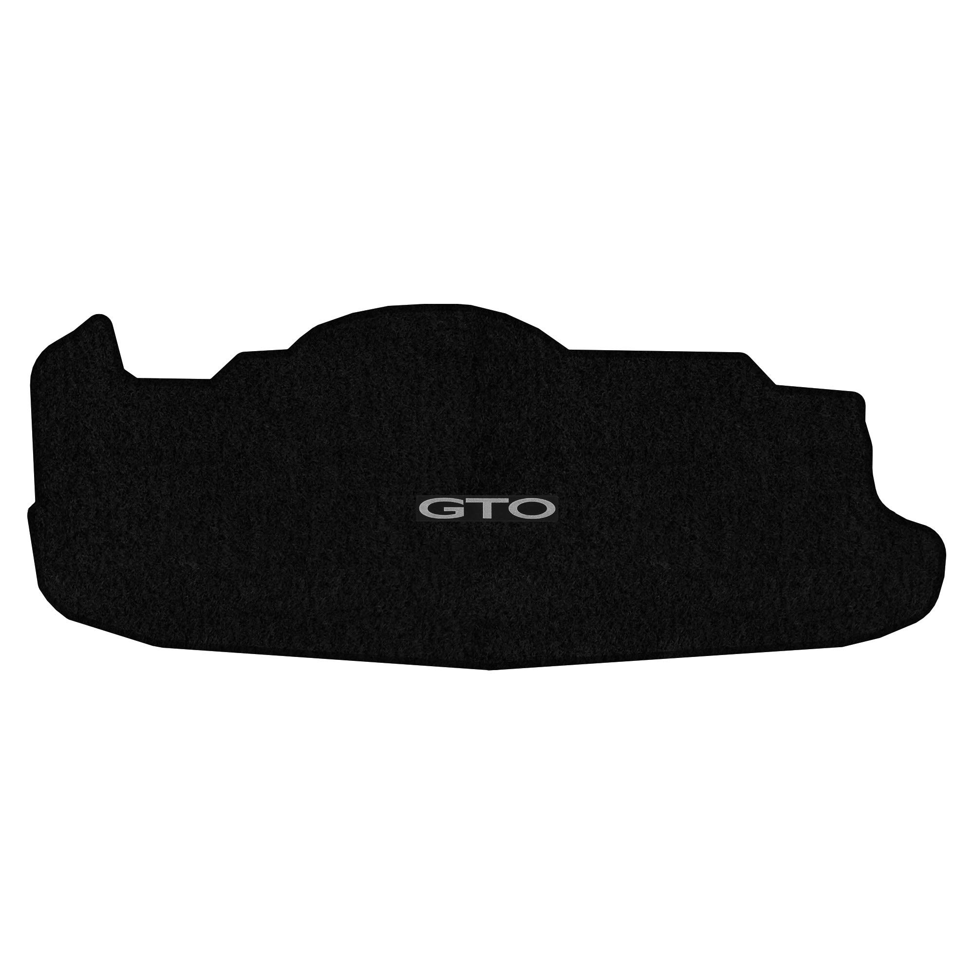 Premium Custom-Fit Carpeted Floor Mats & Trunk Liner for 2004-2006 Pontiac GTO - Luxurious Black Car Mats with Silver GTO Logo - Perfect for Daily Driving & Car Shows