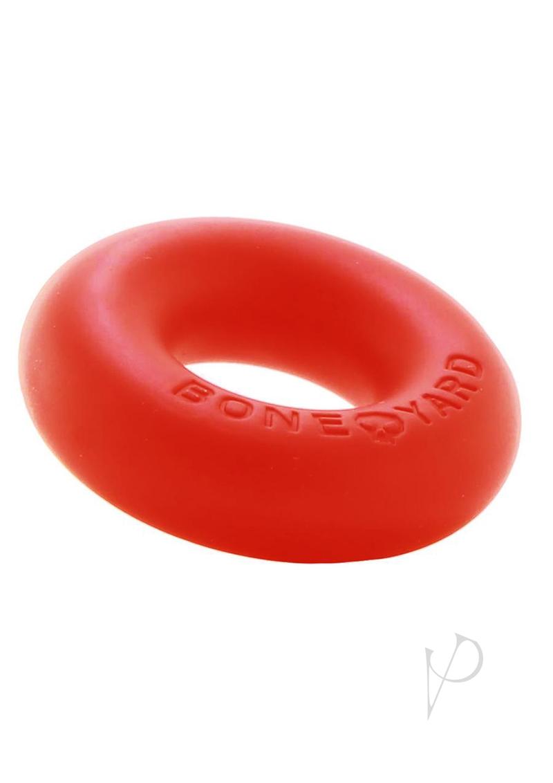 Boneyard Ultimate Silicone Cock Ring 2 Inch Red - Premium Stretchy Penis Ring for Enhanced Pleasure & Performance - Perfect for Couples Play & Solo Use