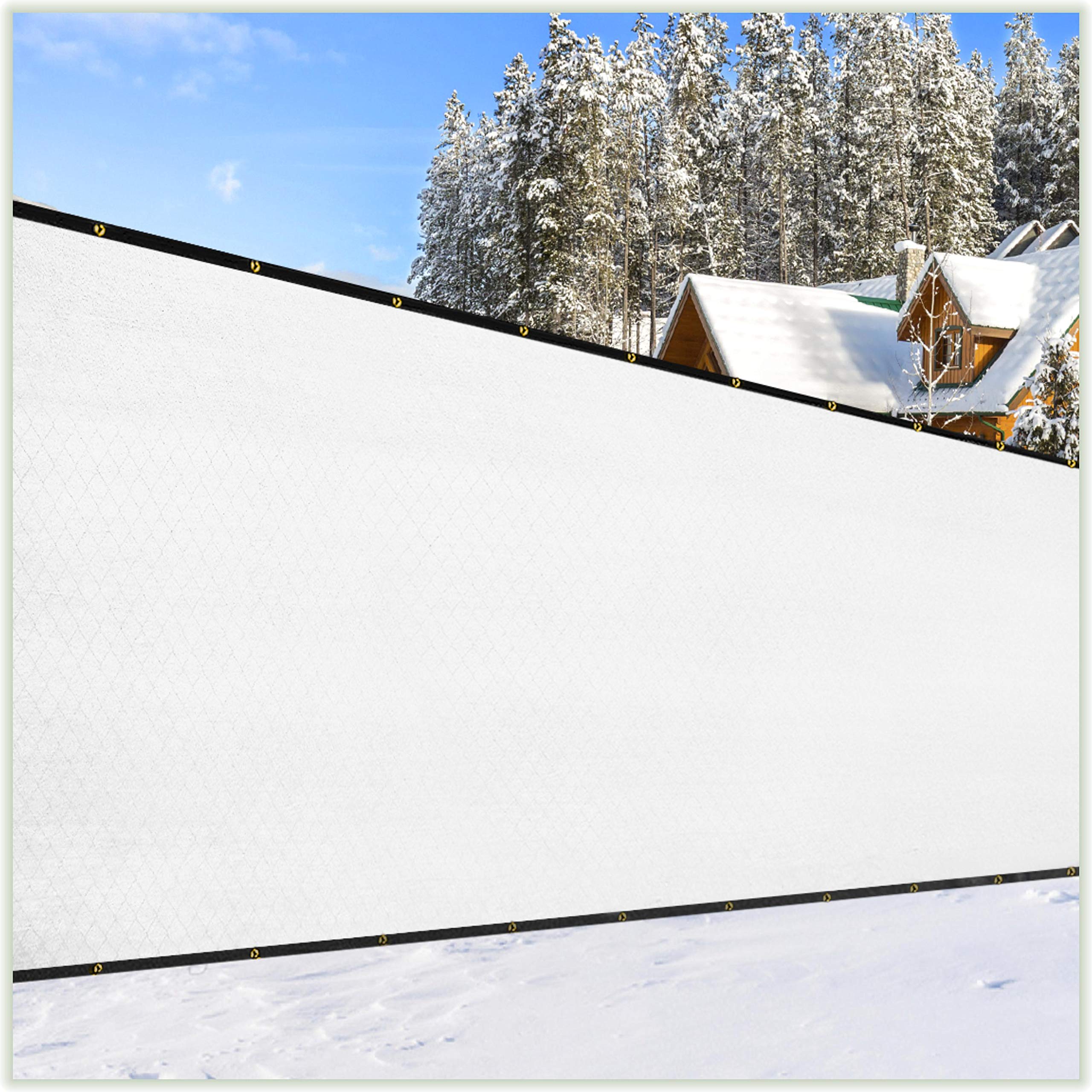 ColourTree Heavy Duty Privacy Fence Screen - Custom Size 3' x 126' - Commercial Grade 170 GSM - UV Resistant - Includes Cable Zip Ties - 3 Year Warranty | Perfect for Backyard Privacy, Pool Enclosures & Outdoor Shade Solutions