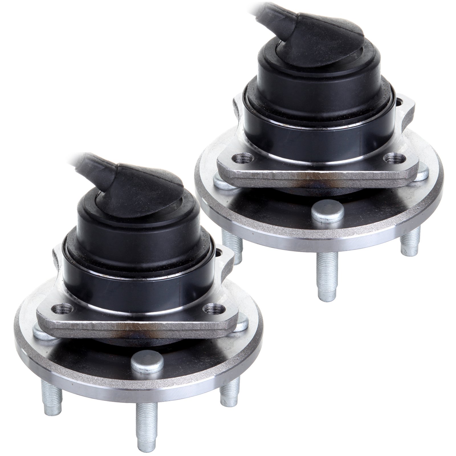 High-Quality 513230 Wheel Hub and Bearing Assembly with ABS - 5 Lug Front Wheel Hub Replacement (2 Pack) - Perfect for Trucks, SUVs & Off-Road Vehicles