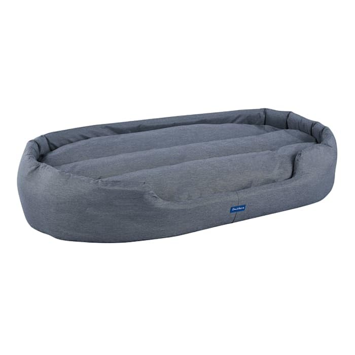 **Sam's Pets Missy Round Orthopedic Dog Bed - Extra Large, Non-Slip, Soft & Washable Navy Blue Pet Bed for Comfort & Support | Perfect for Large Dogs, Bedroom, Living Room, or Kennel Use**