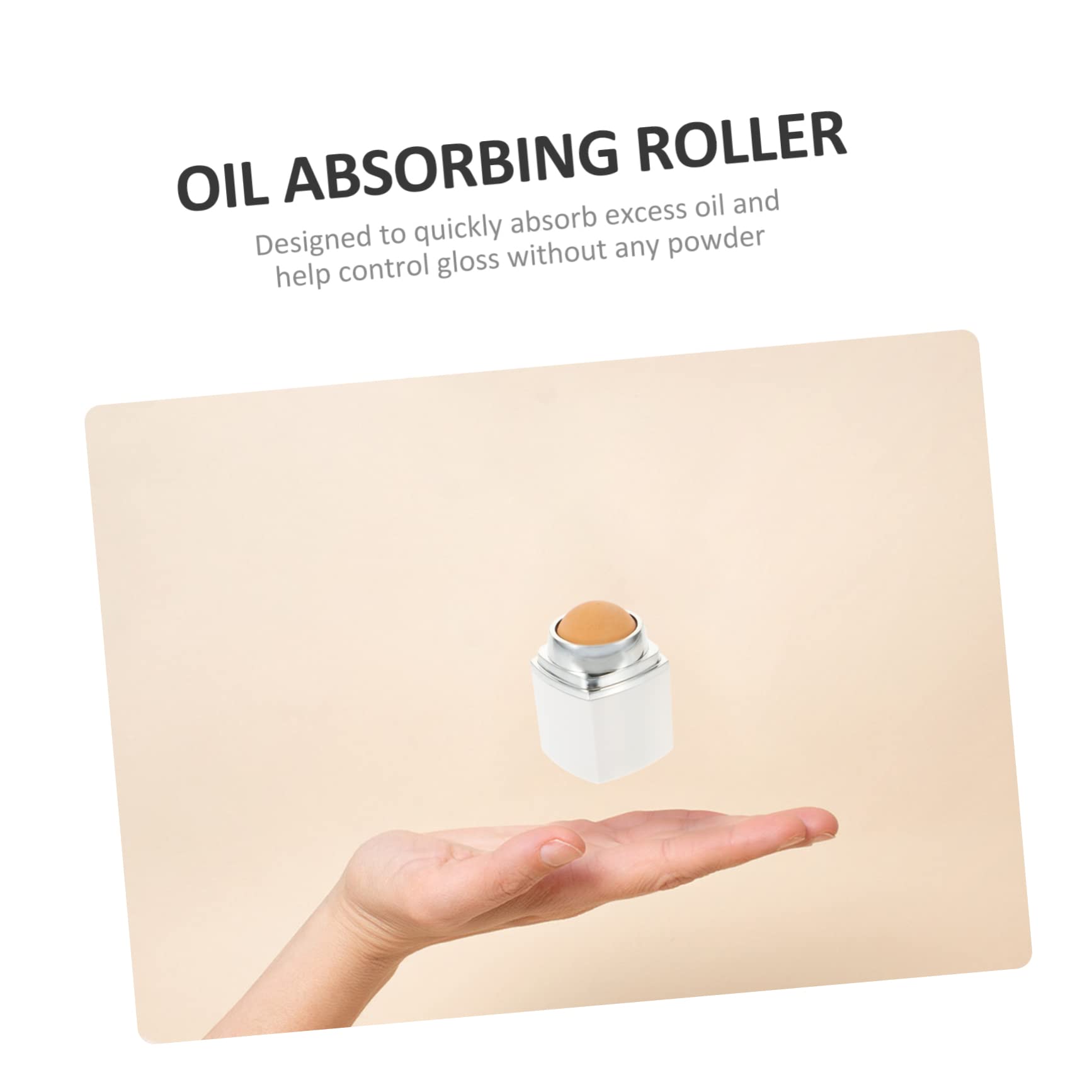 Volcanic Face Roller for Oil Absorbing - Portable Facial Massage Tool for Oily Skin - Perfect for Travel, Gym & On-the-Go Skincare Routine