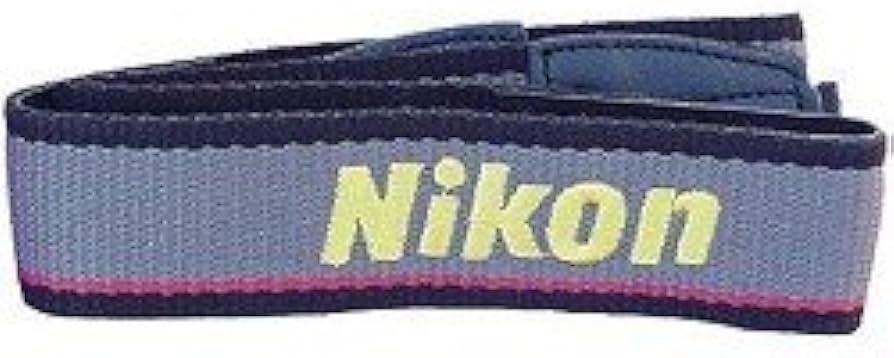 Nikon NS 1 Wide Neck Strap - Comfortable Camera Strap for DSLR & Mirrorless Cameras (Gray) - Perfect for Travel, Hiking & Photography Enthusiasts