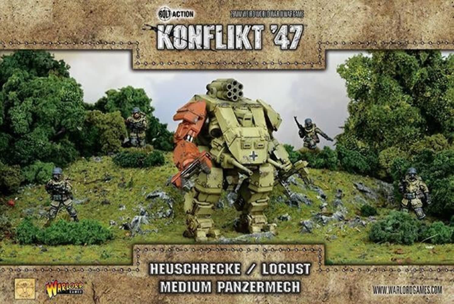 Warlord Games German Heuschecke (Locust) SW - WWII 28mm Scale Miniature for Tabletop Wargaming & Historical Collectors - Perfect for Bolt Action & Flames of War Scenarios