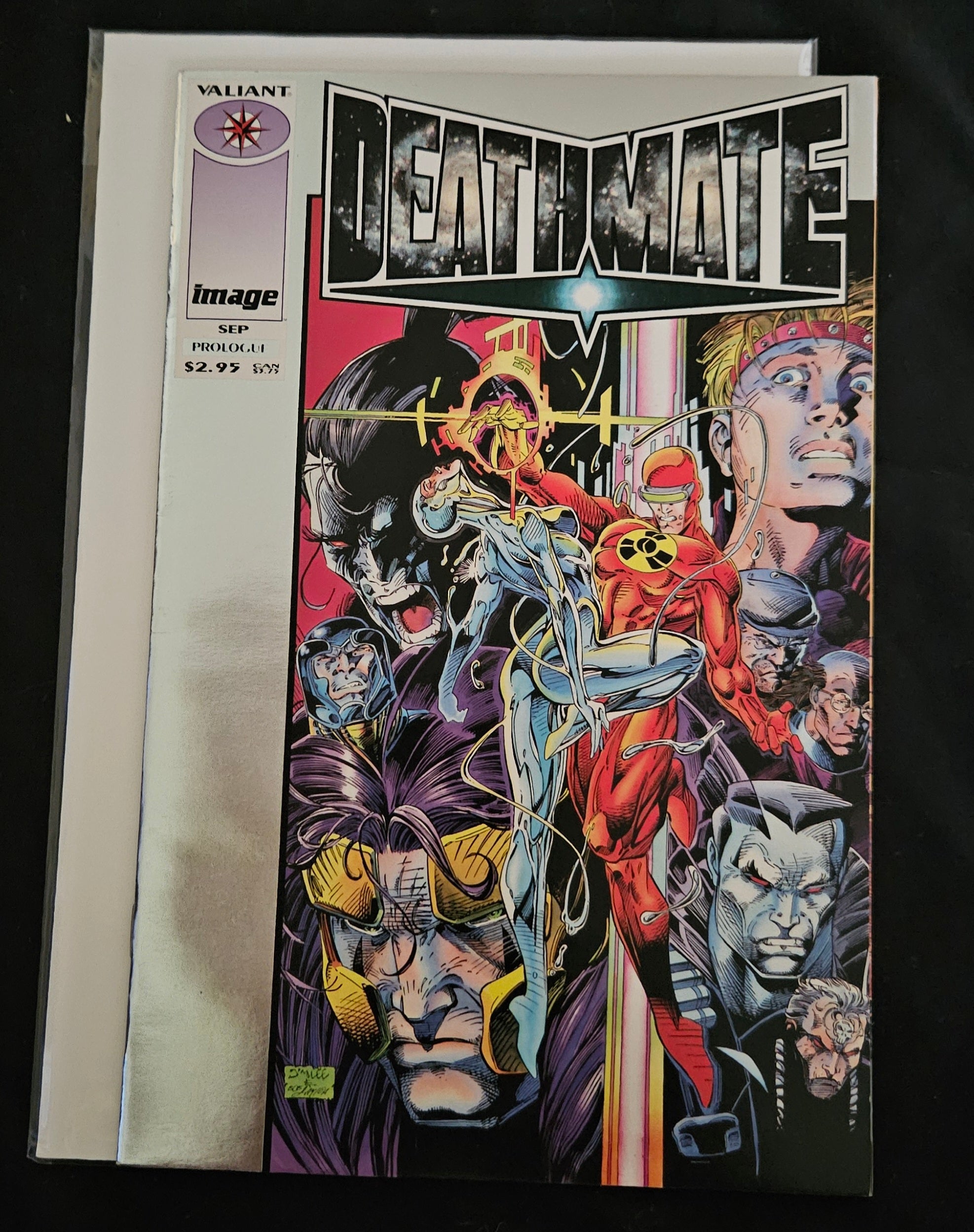 Deathmate Prologue Comic Book (Sept 1993) - Valiant & Image Crossover - Near Mint Condition - UPC 709853000988 - Collectible Graphic Novel for Comic Enthusiasts & Investors