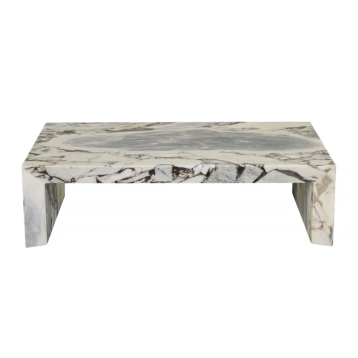 Elle Monument Coffee Table - Modern Living Room Centerpiece for Home Decor & Stylish Furniture