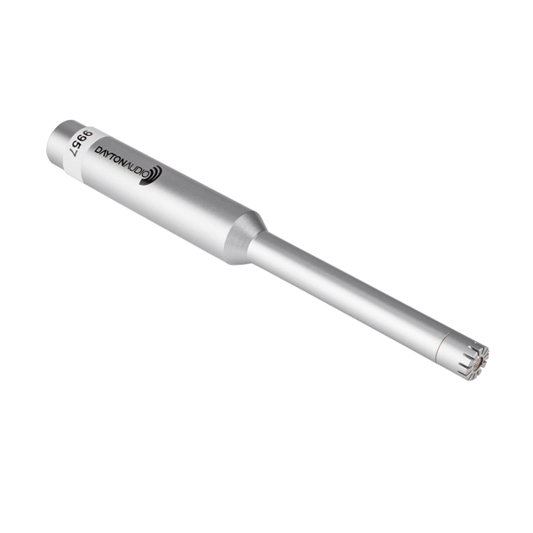 Dayton Audio EMM-6 Electret Measurement Microphone - Professional Studio & Home Recording Mic for Audio Testing, Calibration & Acoustic Analysis