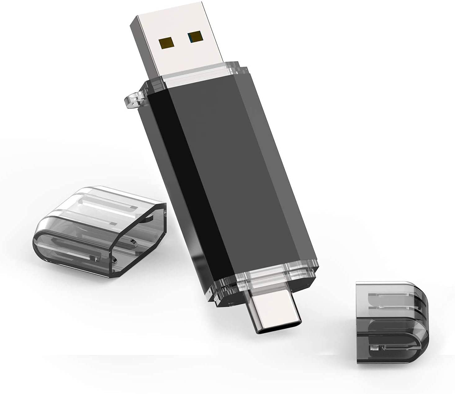 KOOTION 128GB USB C Flash Drive - High Speed 90MB/s for Samsung/Huawei - Travel & Work Storage