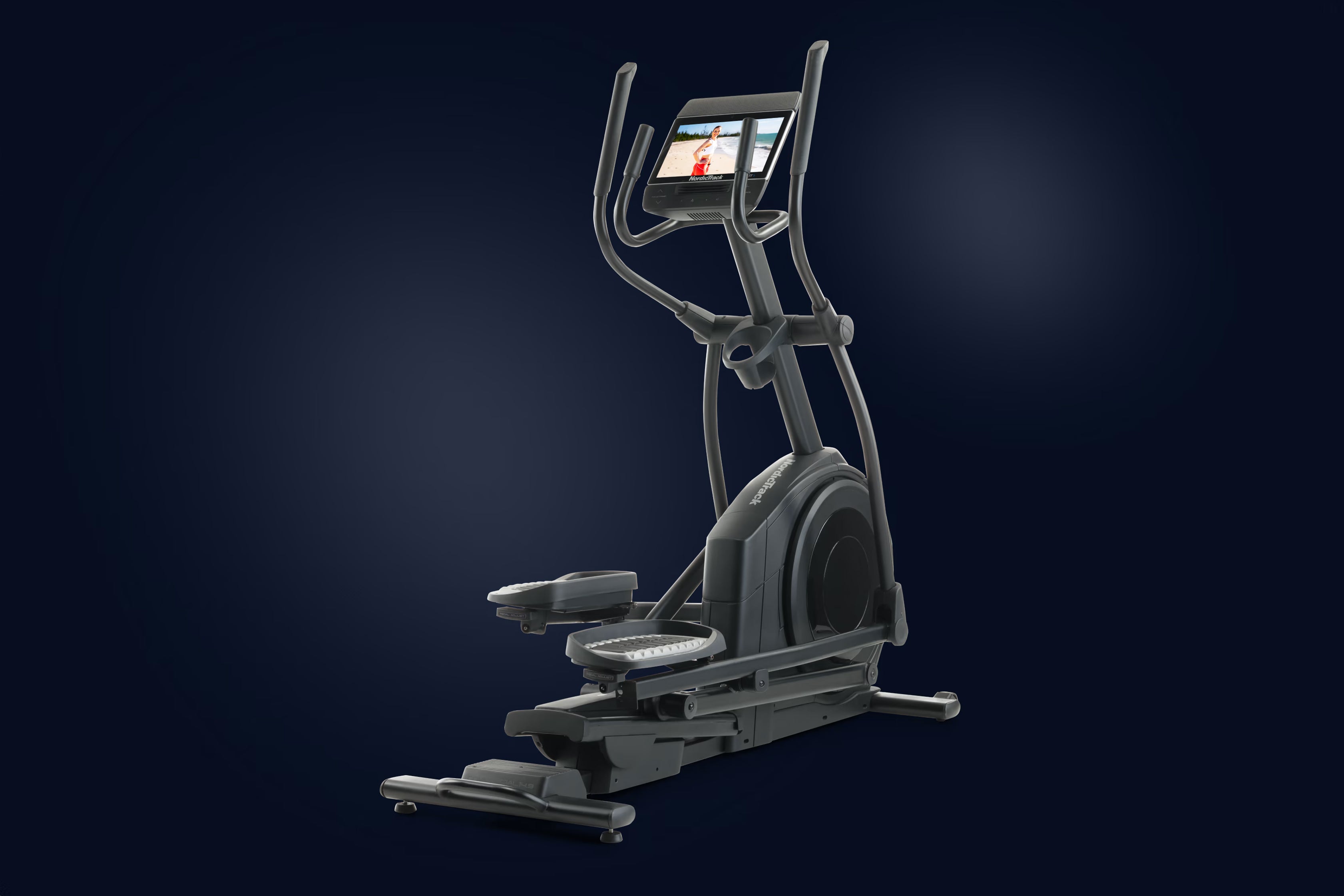 NordicTrack AirGlide 14i Elliptical Machine - Low Impact Cardio Workout Equipment for Home Gym | Perfect for Small Spaces & Full-Body Training | Summer Sale Discount