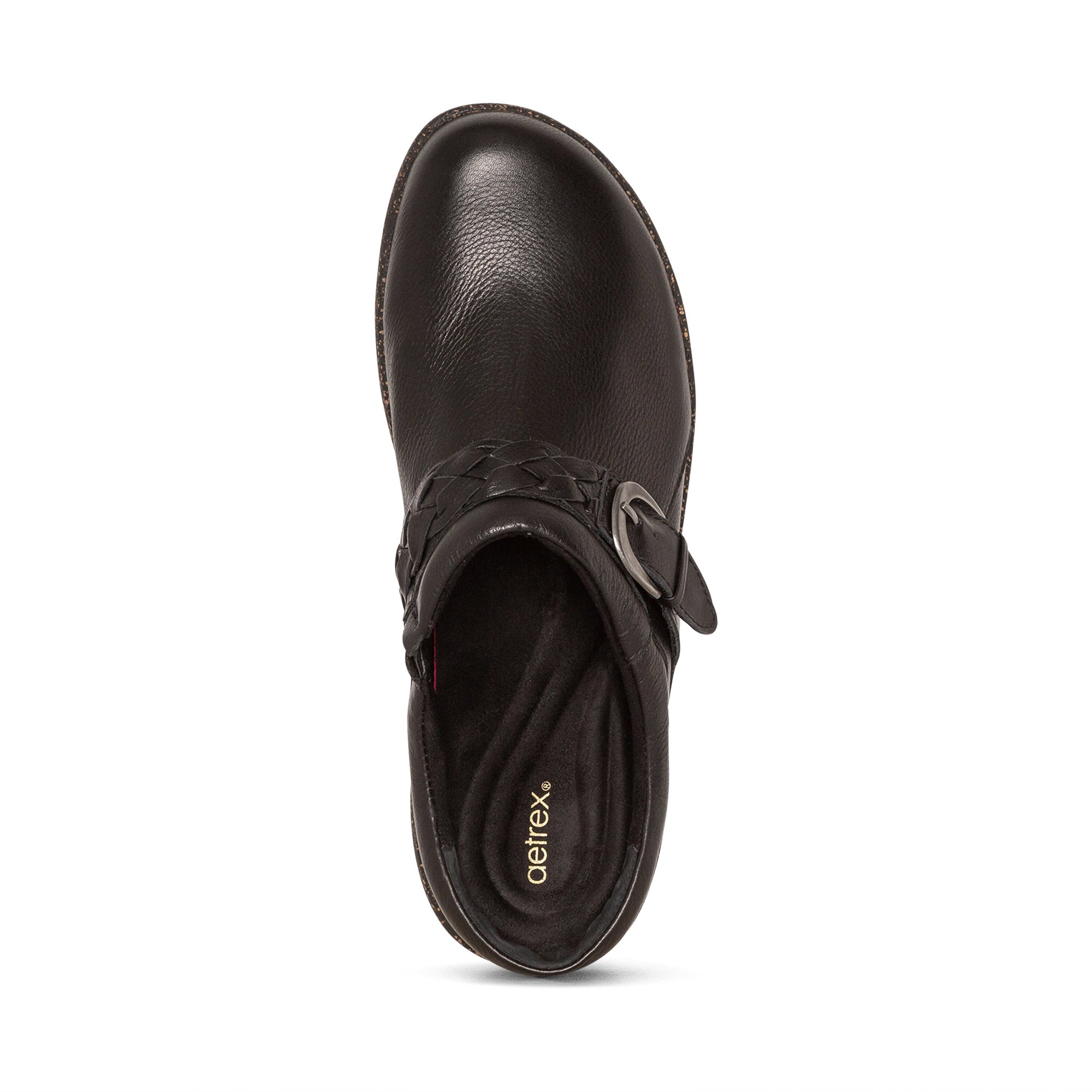 AETREX LIBBY Comfort Clog for Women - Medium & Wide Width - Slip-Resistant Supportive Footwear for Nurses, Chefs & Healthcare Workers