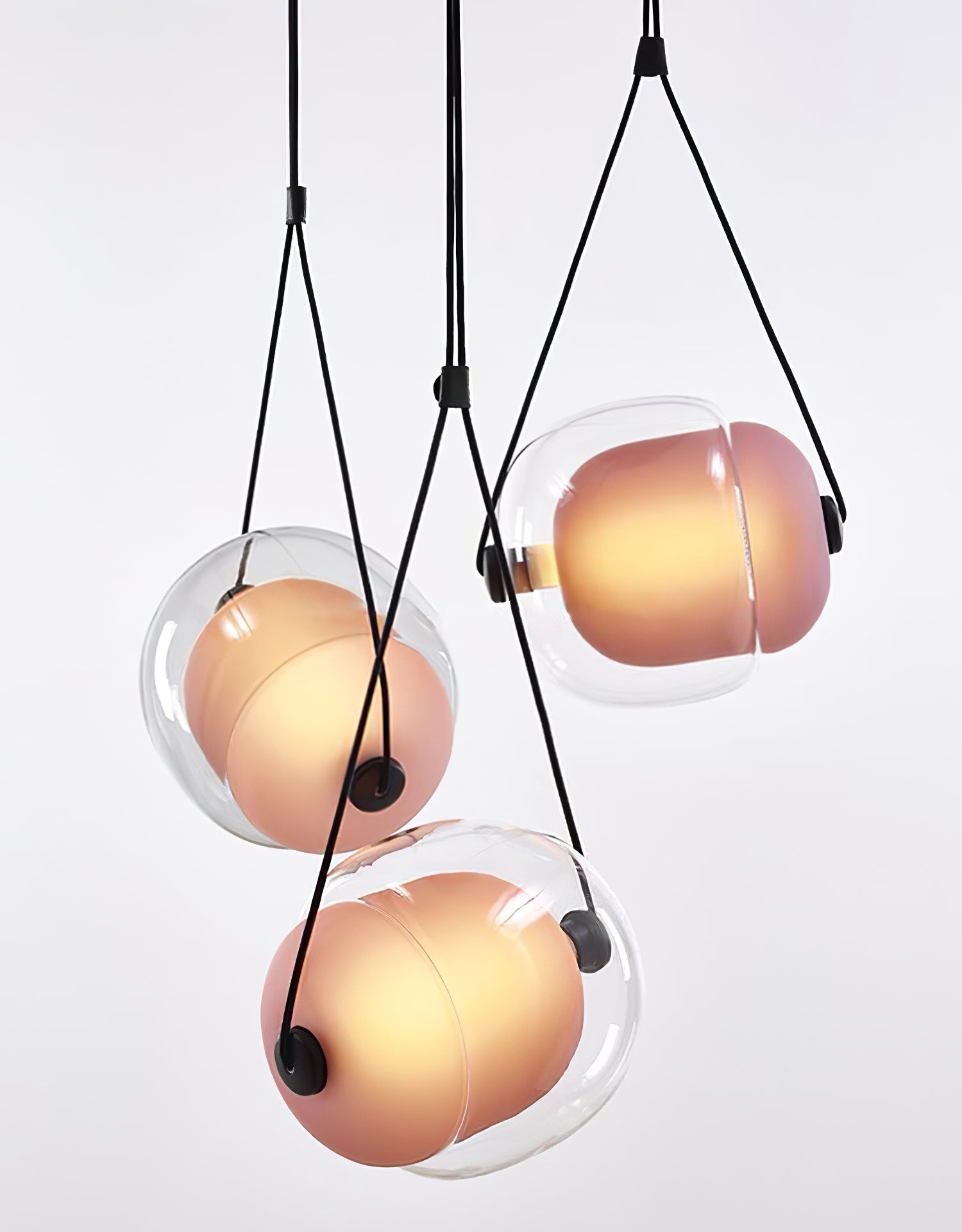 Elegant Cello Glass Pendant Light - Modern Hanging Chandelier for Dining Room, Kitchen Island & Bedroom Decor