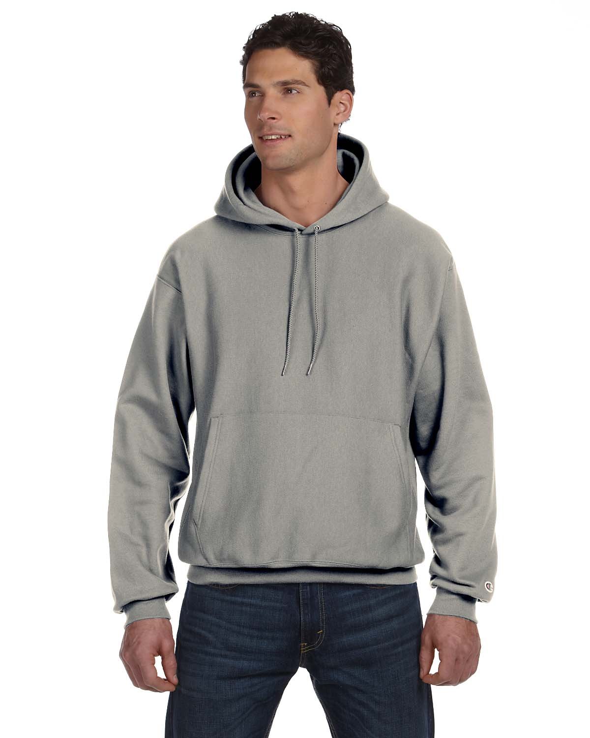 Champion Men's S1051 Hooded Sweatshirt - Soft Cotton Pullover for Casual Wear, Gym & Outdoor Activities | Comfortable & Stylish Men's Fashion