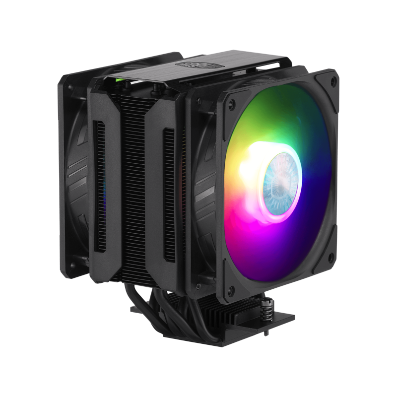Cooler Master MAP-T6PS 218PA R1 CM MA612 Stealth ARGB CPU Air Cooler - 5 Year Warranty - High Performance Cooling for Gaming PCs, Workstations & Overclocking Rigs