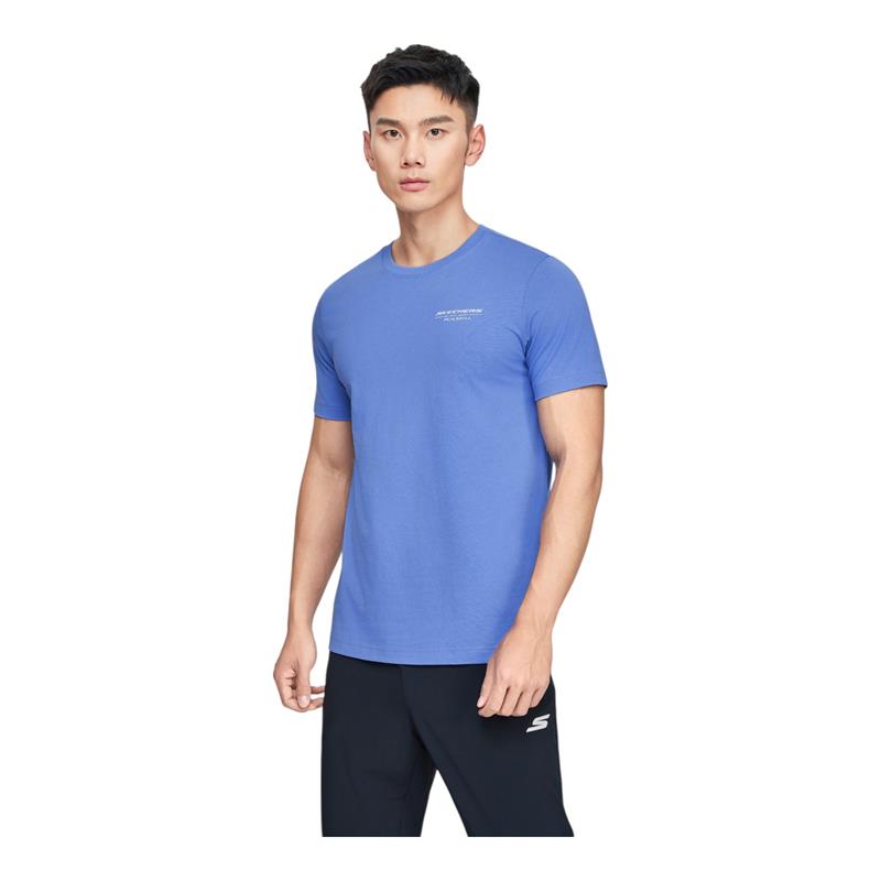 Men's Casual Short Sleeve T-Shirt P224M105/03Z1 - Comfortable Cotton Tee for Everyday Wear, Gym & Outdoor Activities