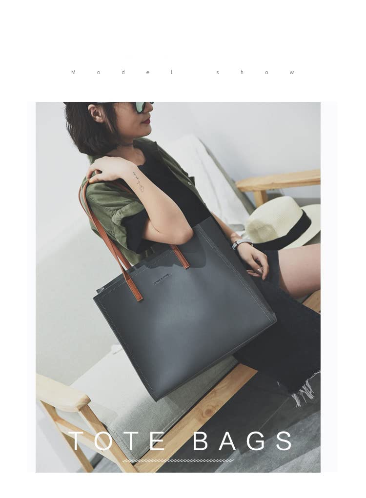 Stylish Women's Tote & Shoulder Handbags - Fashionable Synthetic Leather Purses with Top Handle for Work, Travel & Daily Use
