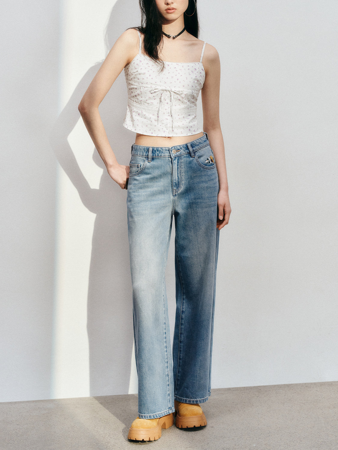 Stylish High-Waisted Denim Jeans for Women - UYL850049 | Comfortable Stretch Skinny Jeans for Everyday Wear | Perfect for Casual Outfits, Office & Date Nights
