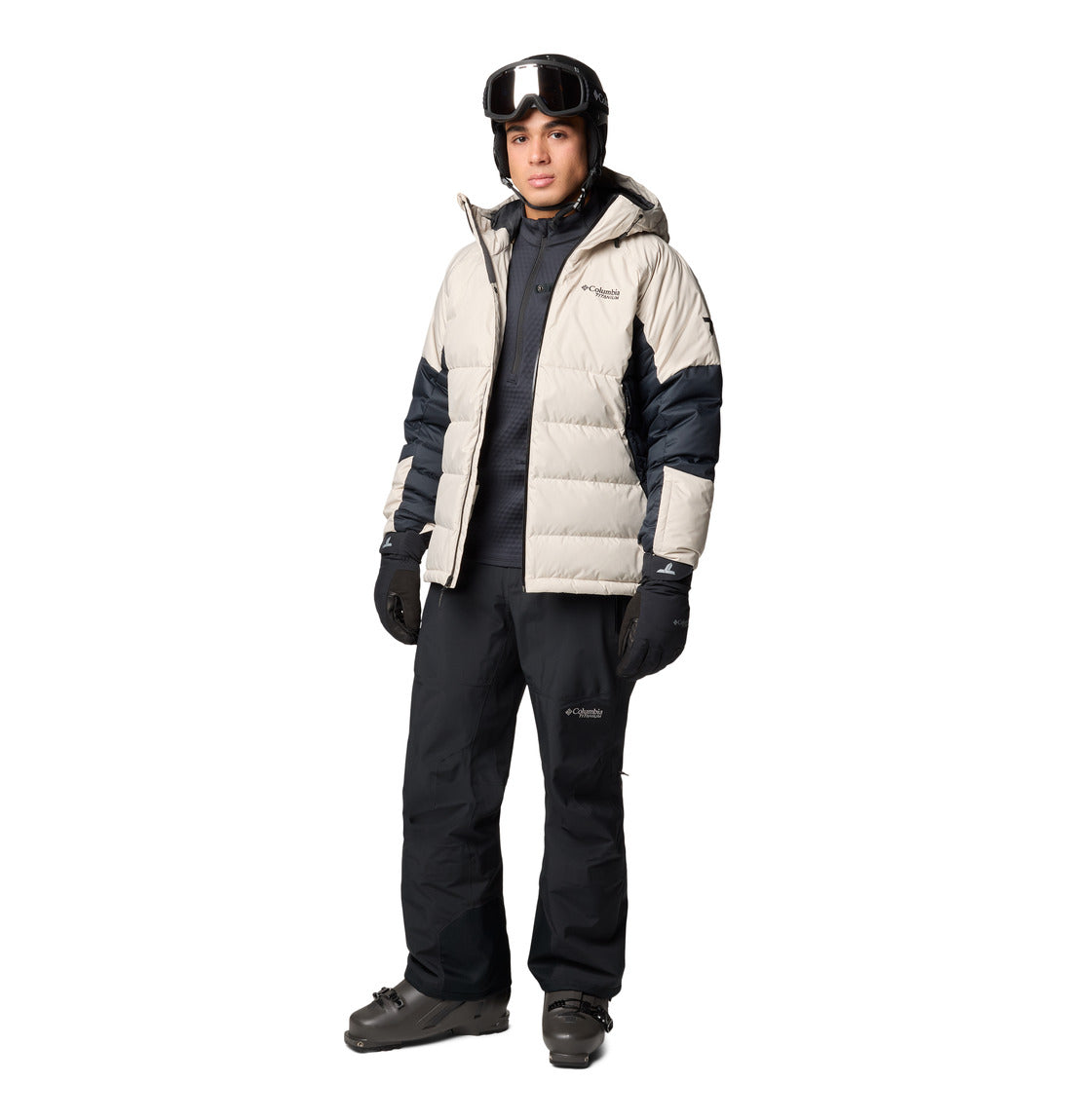 Columbia Roaring Fork™ II Down Jacket for Men - Lightweight Warm Winter Coat for Outdoor Activities, Hiking & Camping