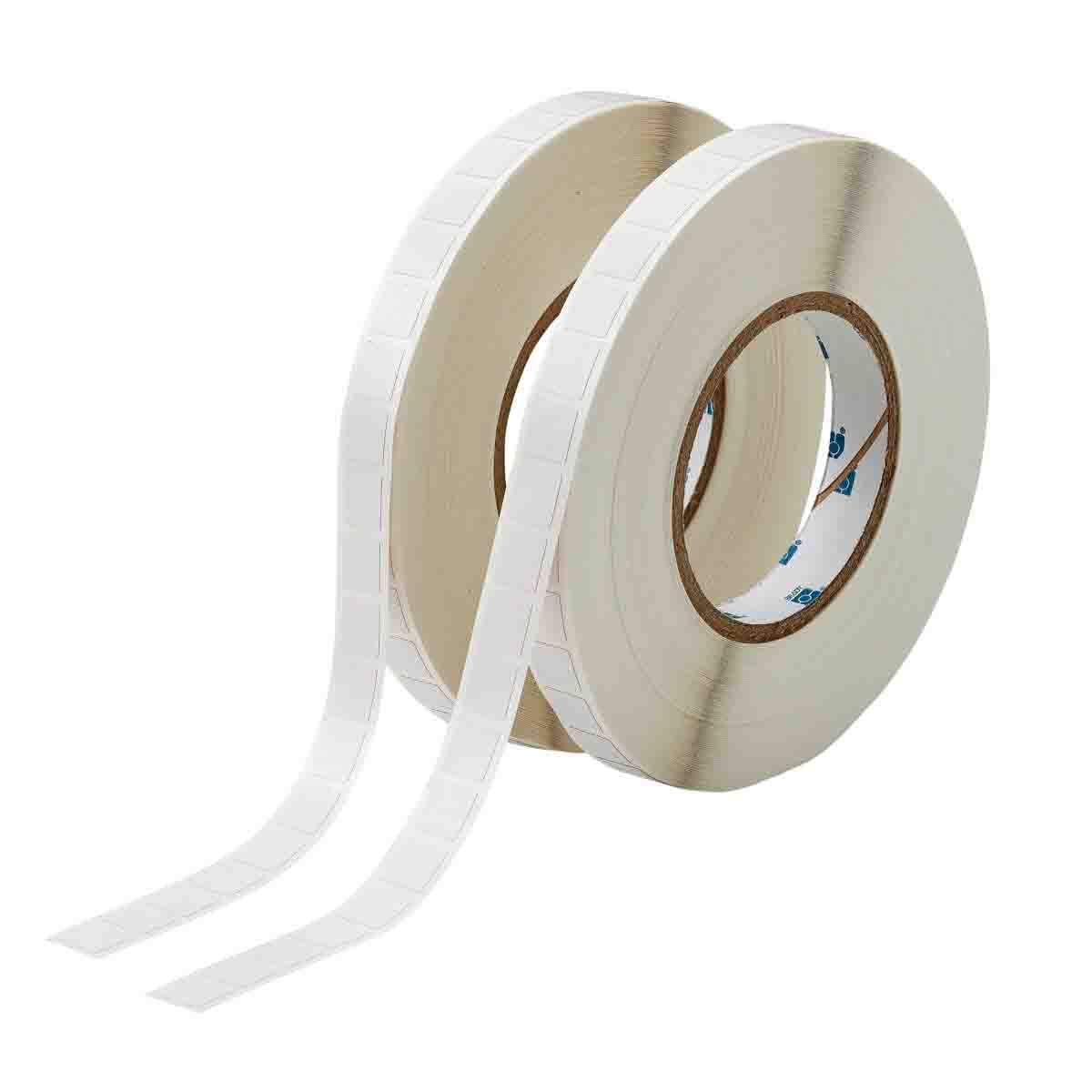 Brady THT-99-728-10 White Thermal Transfer Printer Labels for Industrial Barcode, Asset Tracking & Warehouse Labeling