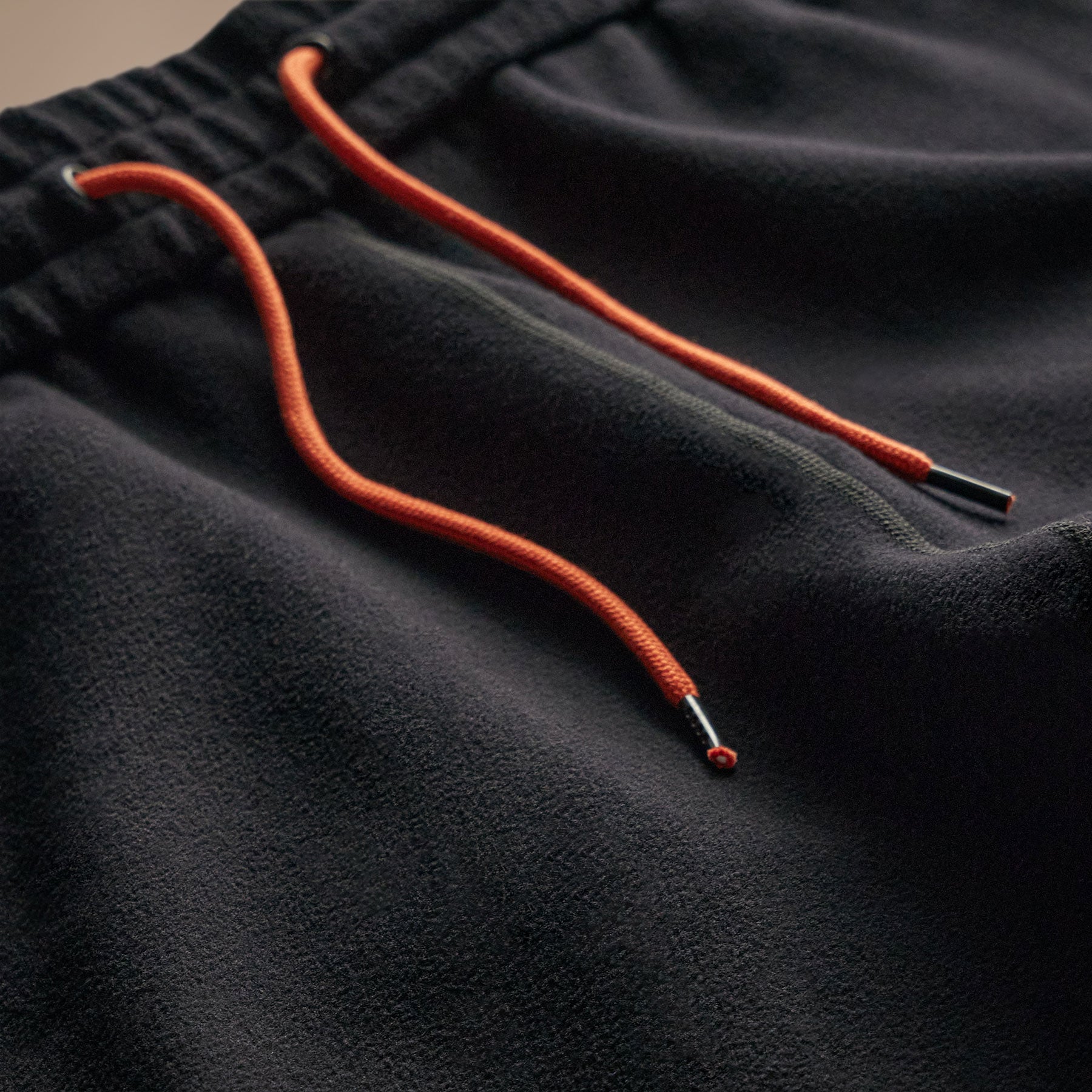 High-Performance Scuba Zip Pocket Brush Pants - Black/Orange for Diving, Snorkeling & Water Sports