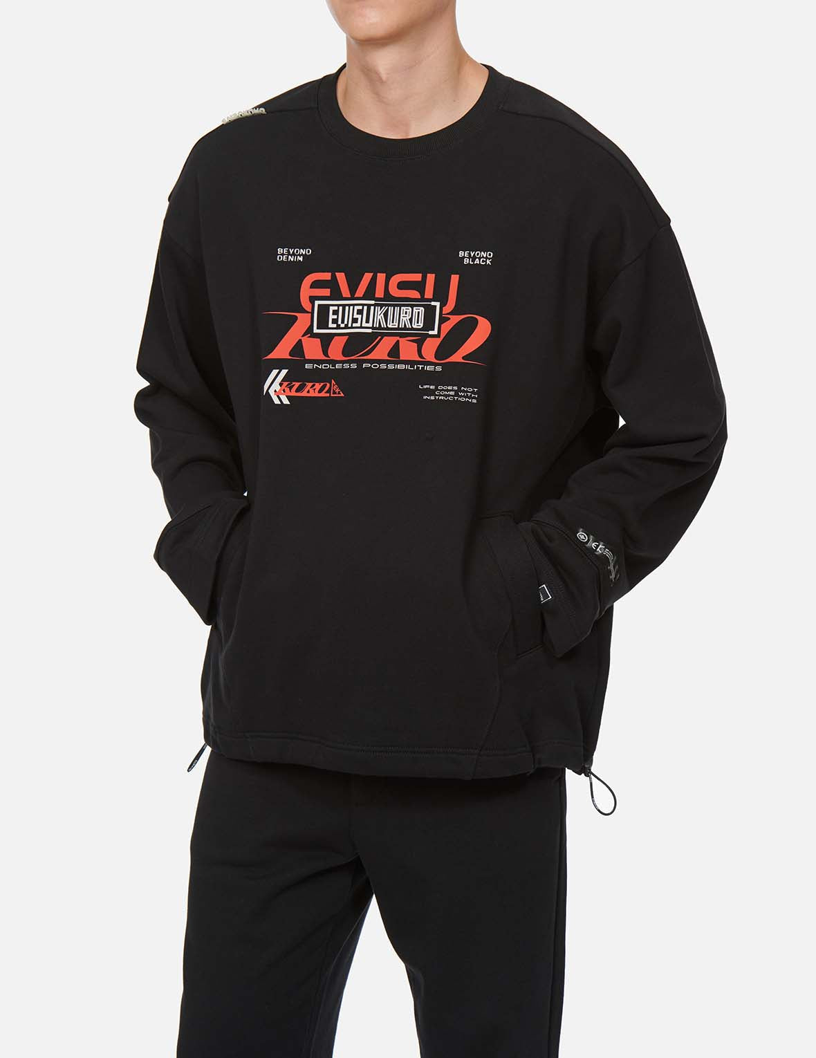 Eclipse Seagull Print Oversized Sweatshirt - Soft Unisex Pullover Hoodie for Men & Women | Perfect for Casual Wear, Beach Outings & Cozy Loungewear
