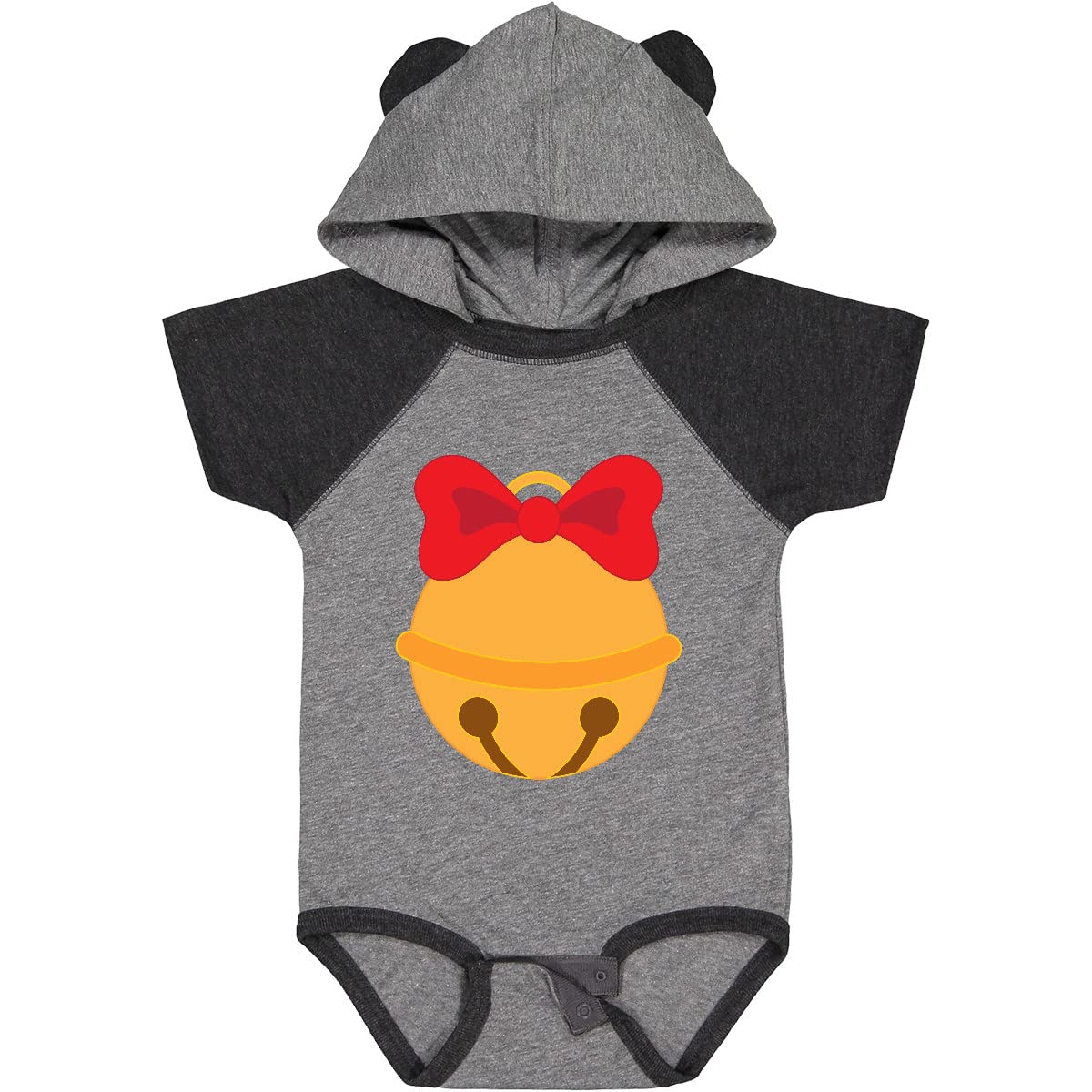 Inktastic Christmas Jingle Bell Baby Bodysuit - Cute Holiday Outfit for Infants & Toddlers - Perfect for Christmas Photos, Family Gatherings & Festive Celebrations