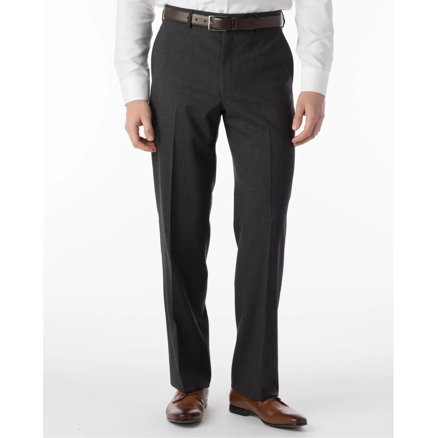 BALLIN Men's Slim Fit Travel Dress Pants - Comfortable & Stylish Twill Slacks for Business, Office & Casual Wear