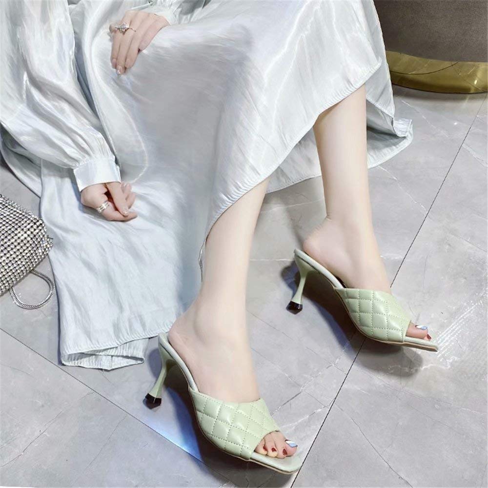 Sexy Stiletto High Heel Sandals for Women - Summer Fashion Slip-On Slippers with Pointed Toe | Perfect for Date Night, Parties & Special Occasions
