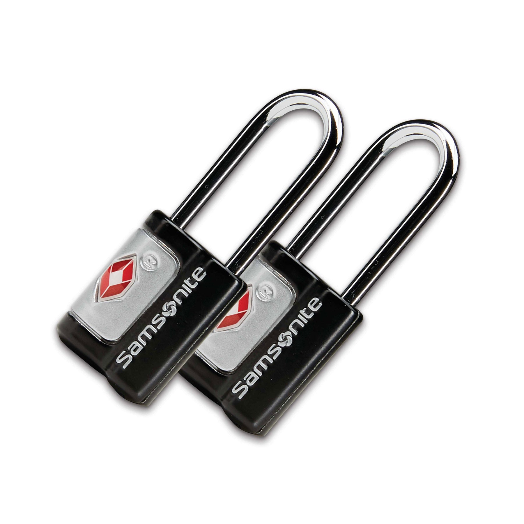 Samsonite 2-Pack TSA Approved Luggage Locks - Secure Travel Suitcase & Backpack Locks for Airports, Hotels, and Gym Lockers