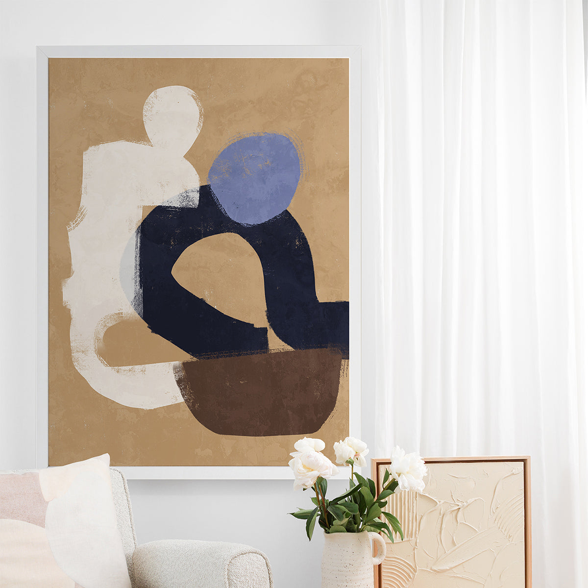 At Ease Portrait Art Print - Premium Wall Decor for Living Room, Bedroom & Office - Perfect Gift for Home Decor & Housewarming