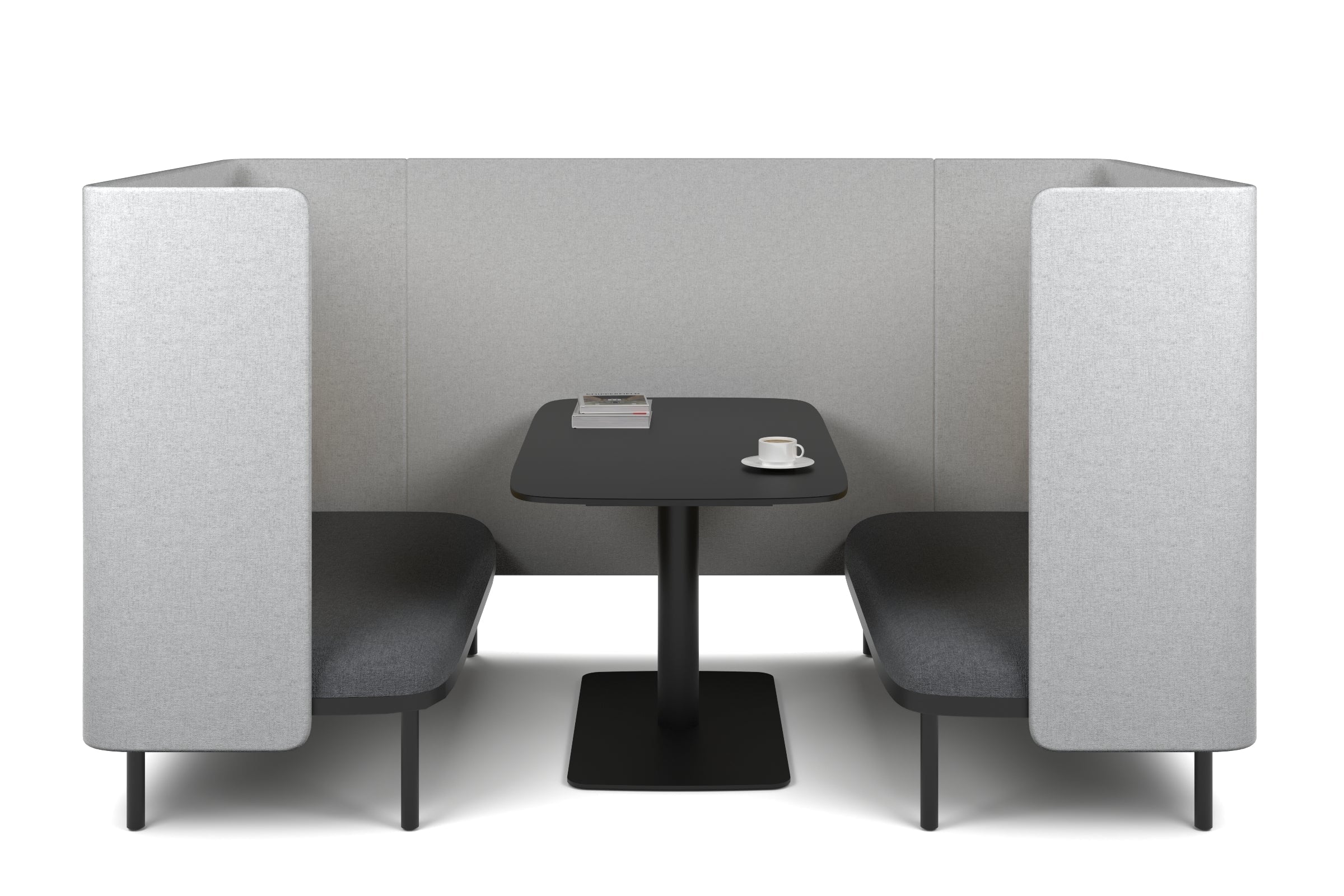 Comfortable Two-Person Privacy Pod Booth for Office, Home & Libraries - Soundproof & Cozy Seating Solution