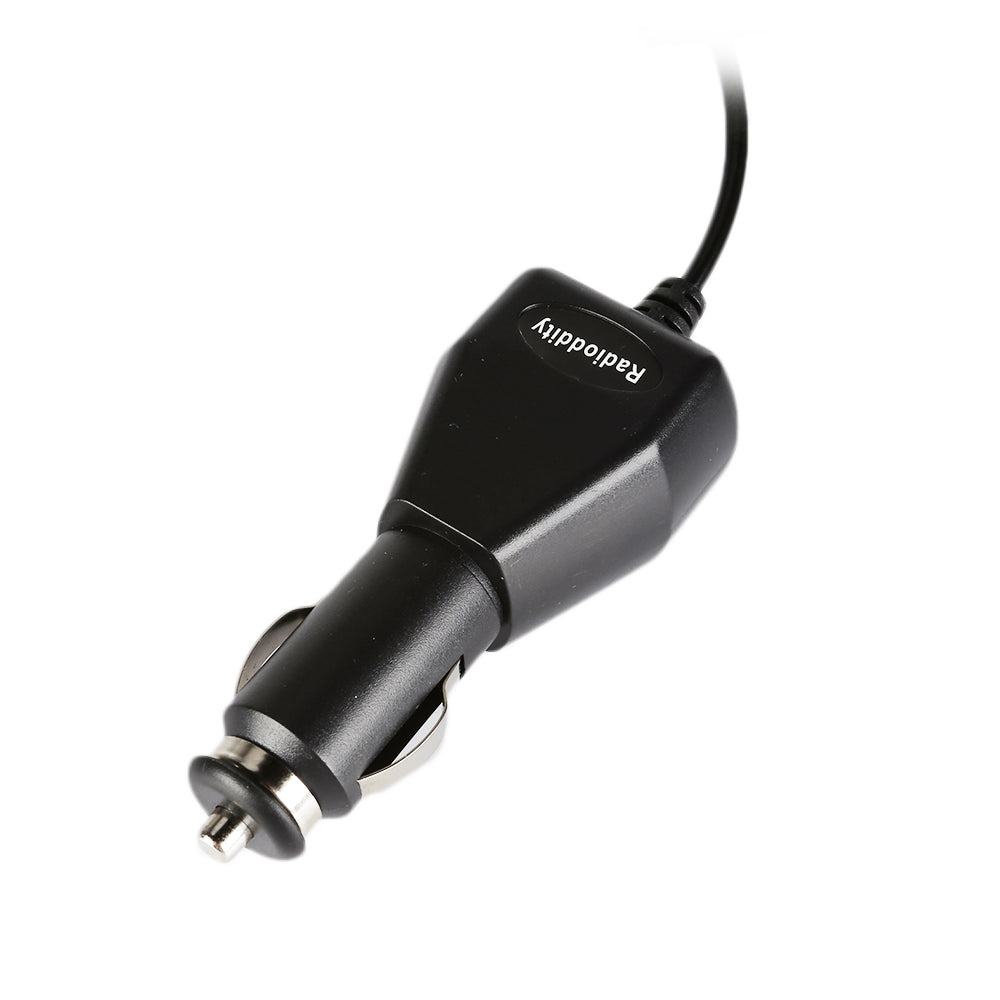 Radioddity CR-1 Car Charger for Baofeng UV-5R, UV-5R EX, GT-3, TP-UV-5RX3 - 12V Vehicle Power Adapter for Ham Radio - Perfect for Road Trips, Emergency Communication & On-the-Go Charging